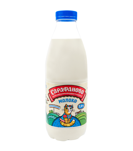 Молоко пастеризованное Сарафаново